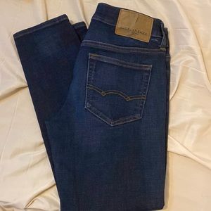 American eagle skinny jeans dark wash